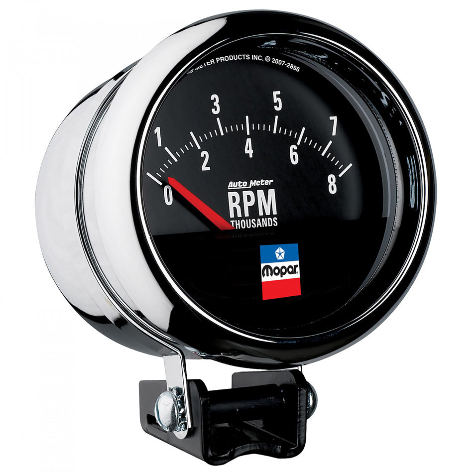 TACHOMETER 0-8000 RPM 3.75IN E