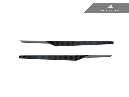 AutoTecknic Dry Carbon Rear Splitter Winglet Set - BMW G80/ G81 M3 | G82/ G83 M4