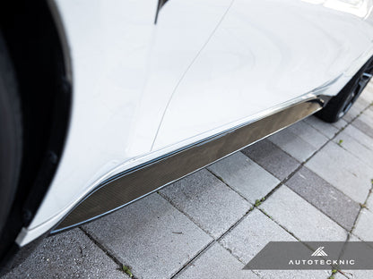 AutoTecknic Dry Carbon OEM-Spec Side Skirt Set - BMW G80/ G81 M3
