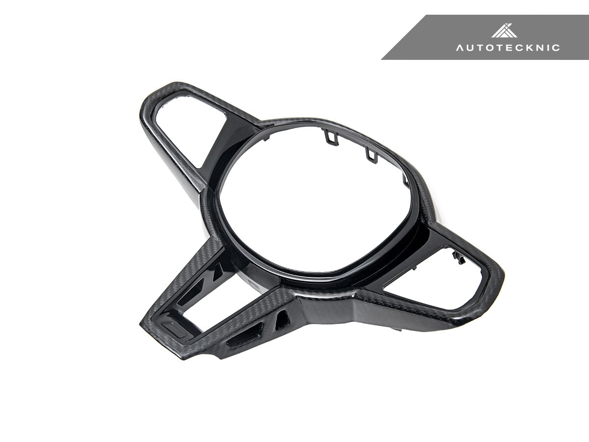 AutoTecknic LCI Carbon Steering Wheel Trim - BMW G42 2-Series 2025-Up