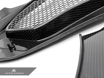 AutoTecknic Dry Carbon Engine Cowl Panel Trim Set - BMW G90/ G99 M5