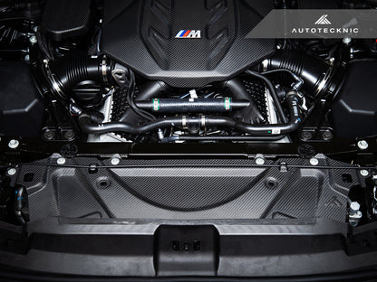 AutoTecknic Dry Carbon Fiber Crosslink Cooling Shroud - BMW G90/ G99 M5