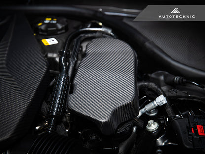 AutoTecknic Pre-Preg Carbon Engine Cover Extension Set - BMW G90/ G99 M5