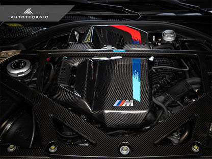 AutoTecknic Version II Dry Carbon Fiber Engine Cover - BMW G80 M3 | G82/ G83 M4