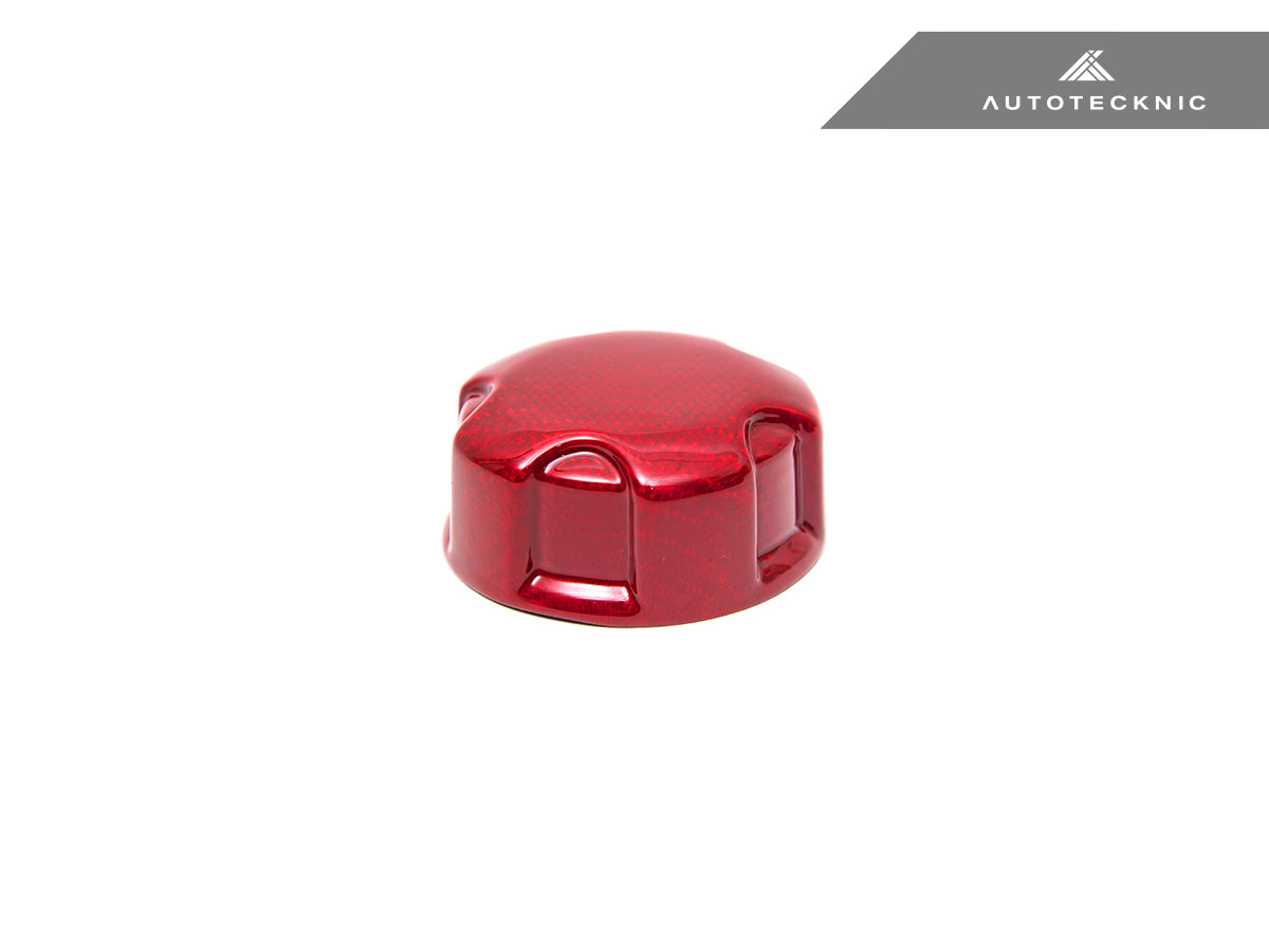 AutoTecknic Dry Carbon Charge Cooler Tank Cap Cover - BMW F85 X5M | F86 X6M