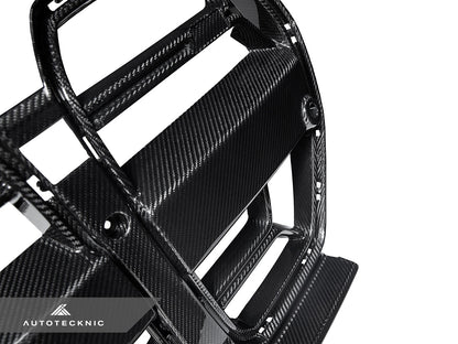 AutoTecknic Dry Carbon Competizione Sport Front Grille - BMW G80 M3 | G82/ G83 M4