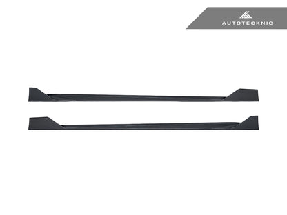AutoTecknic Dry Carbon Side Skirt Extension Set V2 - BMW G87 M2