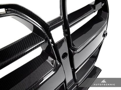 AutoTecknic Dry Carbon Avanzato Front Grille - BMW G80 M3 | G82/ G83 M4