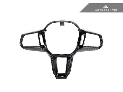 AutoTecknic Carbon Fiber Steering Wheel Trim - BMW G90/ G99 M5