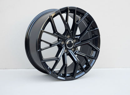 AU18 20x9 5x112 +32 66.6 Gloss Black