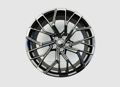 AU18 21x9.5 5x112 +26 66.6 Gloss Black
