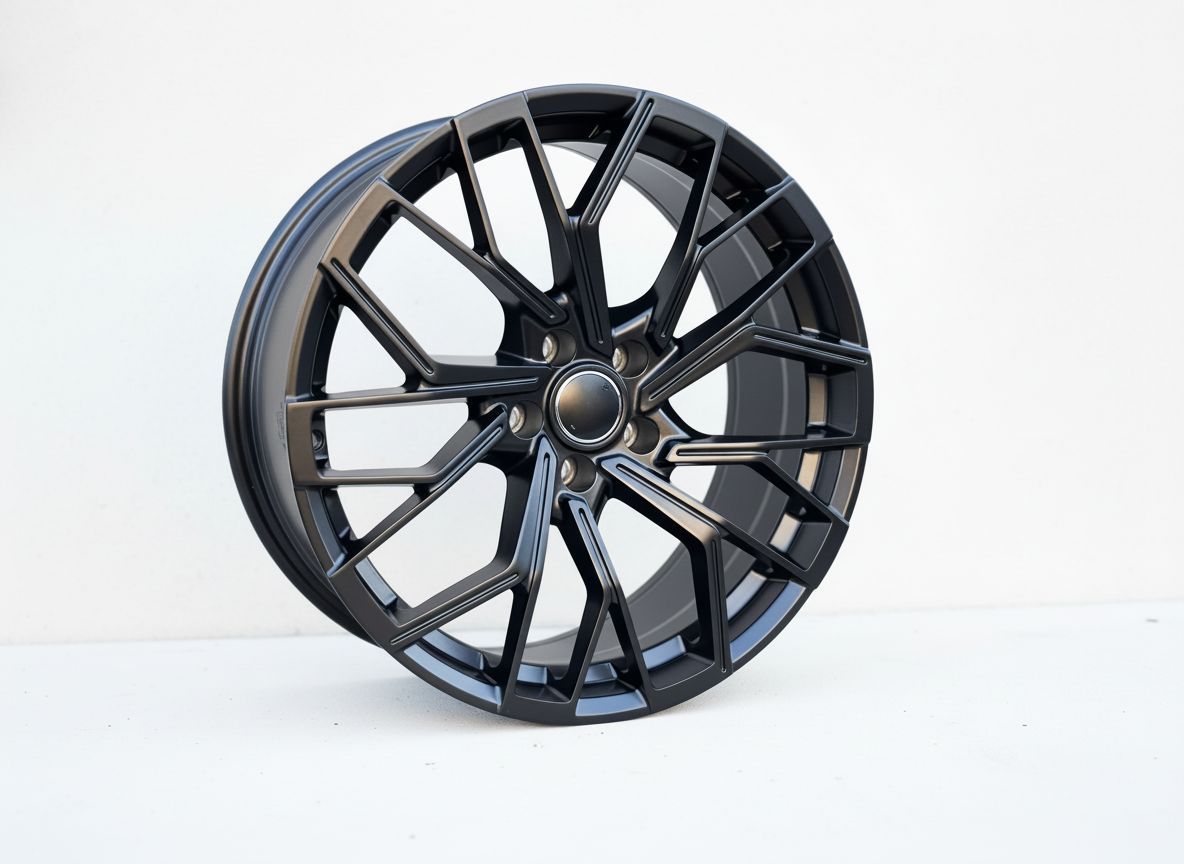 AU18 19x8.5 5x112 +32 66.6 Matte Black