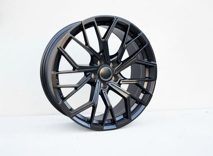 AU18 19x8.5 5x112 +32 66.6 Matte Black