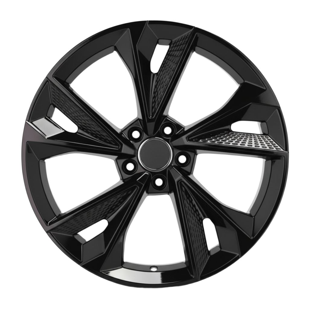 AU14 20x9 5x112 +35 66.5 Gloss Black