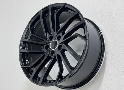 AU15 20x9 5x112 +32 66.6 Gloss Black