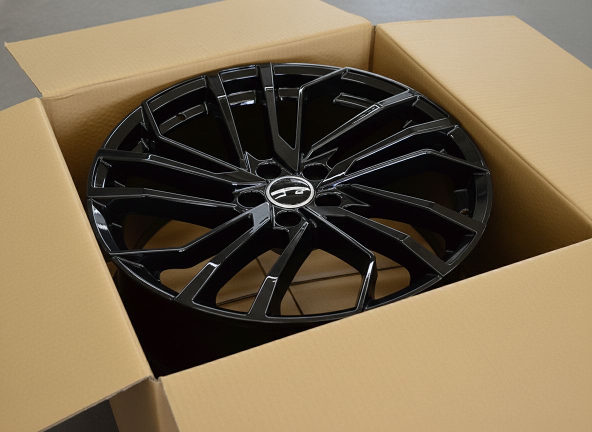 AU15 19x8.5 5x112 +32 66.6 Gloss Black