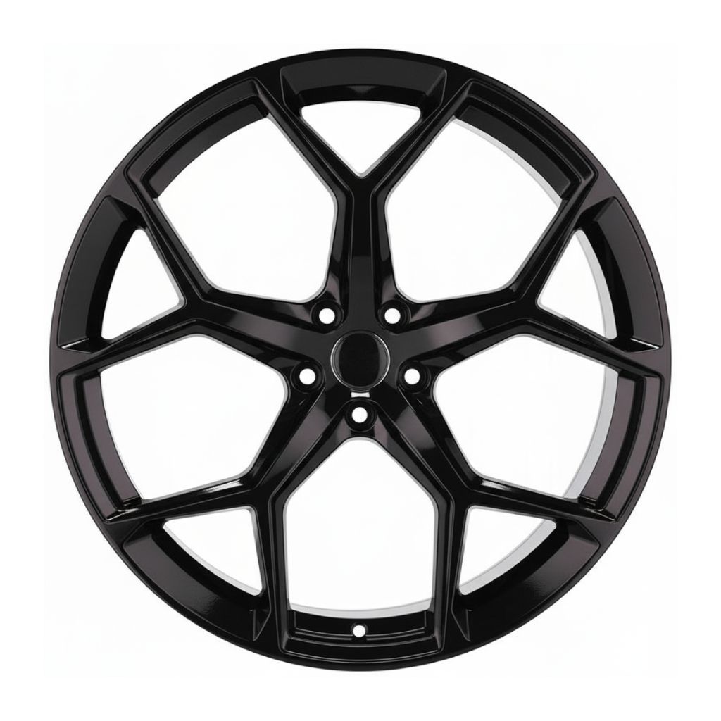 AU16 18x8 5x112 +35 66.6 Gloss Black