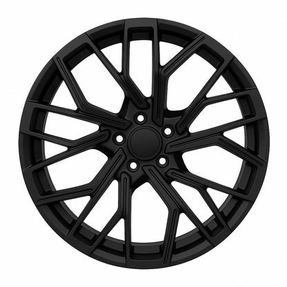 AU18 22x10 5x112 +26 66.6 Matte Black