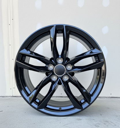 AU3 20x9 5x112 +32 66.6 Gloss Black