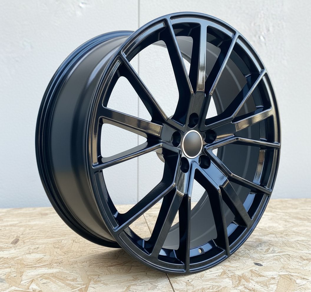 AU5 20x9 5x112 +32 66.6 Gloss Black