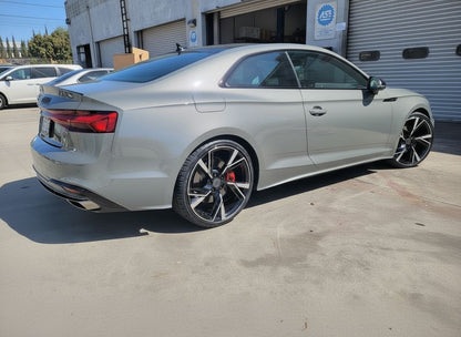 AU9 20x9 5x112 +35 66.6 Black Machined Face