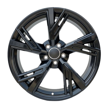 AU9 18x8 5x112 +35 66.6 Gloss Black