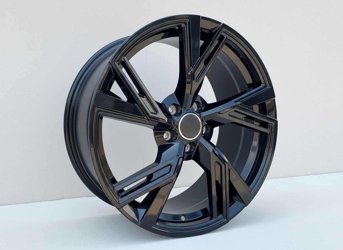 AU9 20x9 5x112 +32 66.6 Gloss Black