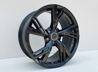 AU9 20x9 5x112 +32 66.6 Gloss Black