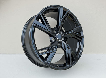 AU9 19x8.5 5x112 +35 66.6 Gloss Black