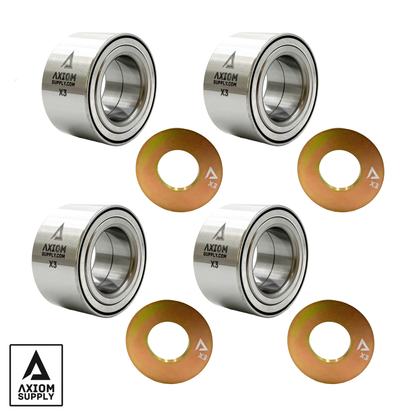 Axiom Supply Can-Am Lifetime Warranty Wheel Bearing w/ Axle Washers Maverick X3 2017 - 2026 (4-Pack)