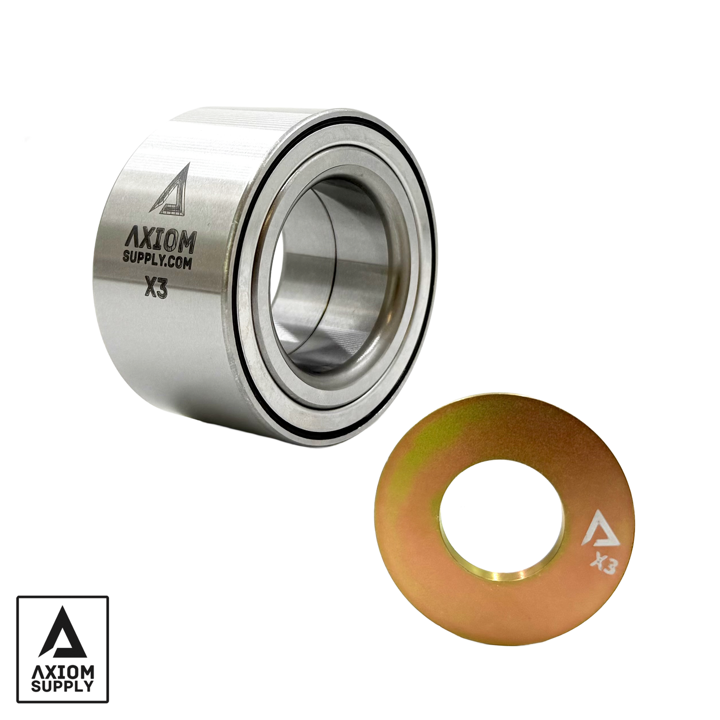 Axiom Supply Can-Am Lifetime Warranty Wheel Bearing w/ Axle Washer Maverick X3 2017 - 2026 (Single)