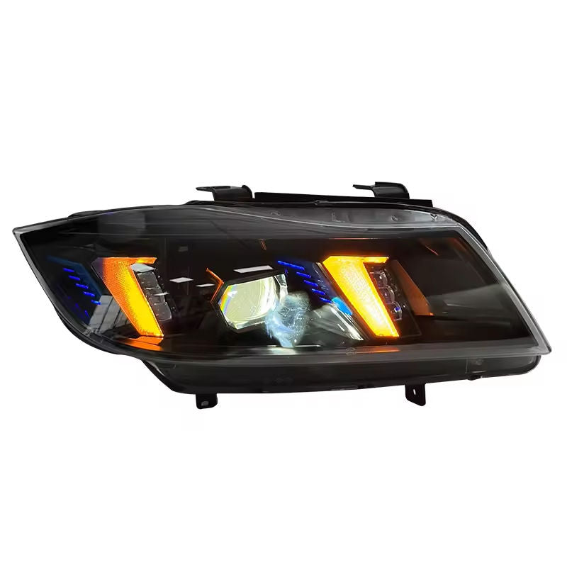 Dual-Color Laser LED Headlights for BMW 3 Series E90 2005-2012