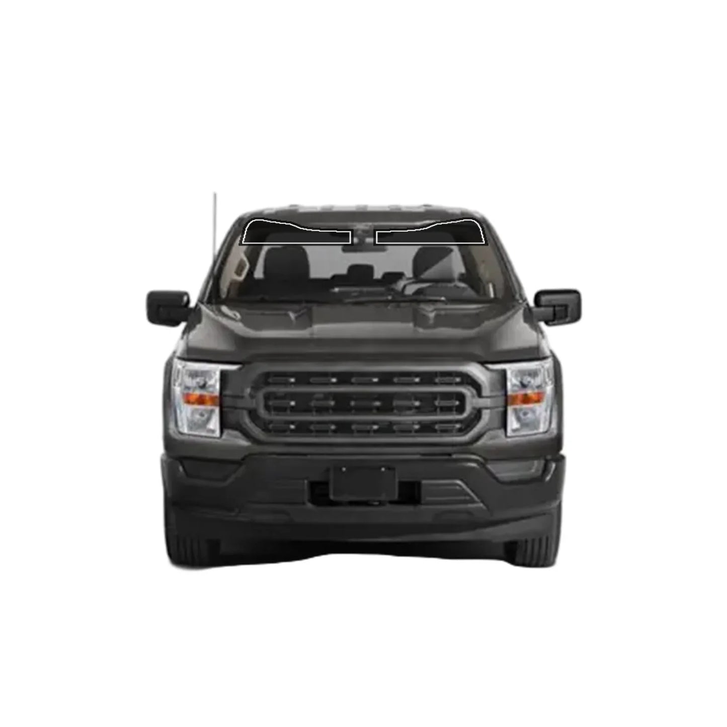 Precut Window Tint Kit for Ford F-150 Crew Cab (2015–2020) | UV Block & Privacy Film