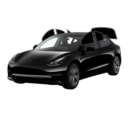 Precut Window Tint Kit for Tesla Model 3 (2017–2023) | UV-IR Block & Privacy Film