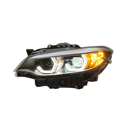 Dual Color LED Headlights Assembly for BMW 2 Series F22 F87 (2014–2019)