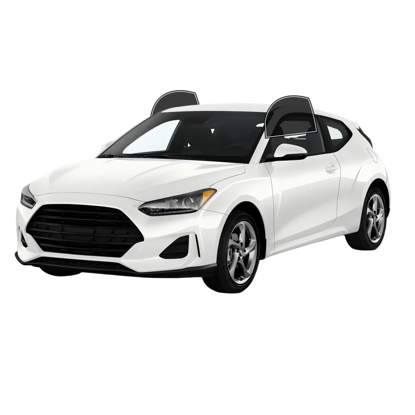 Precut Window Tint Kit for Hyundai Veloster (2012–2022) | UV Block & Privacy Film