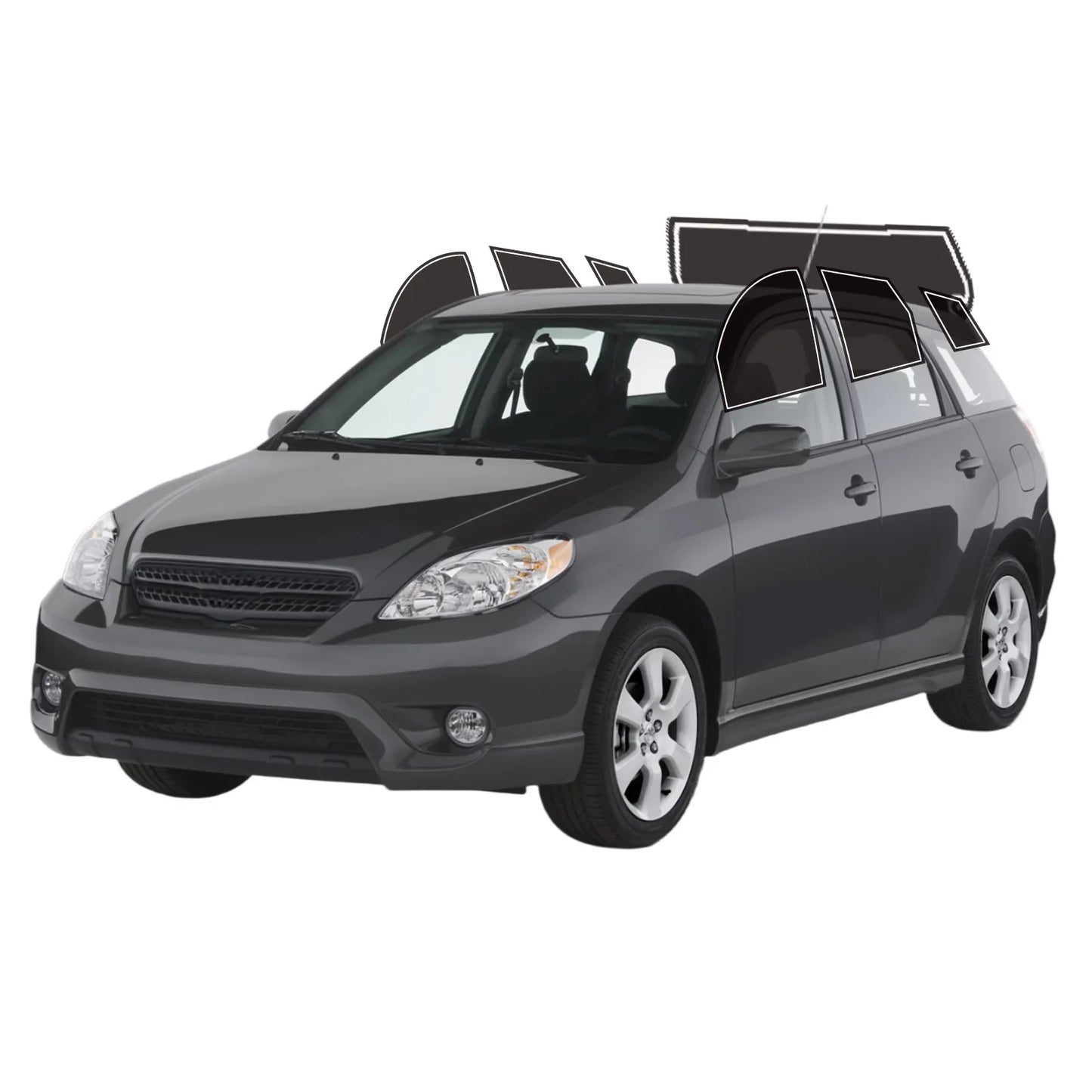 Precut Window Tint Kit for Toyota Matrix (2003–2008) | UV Block & Privacy Film