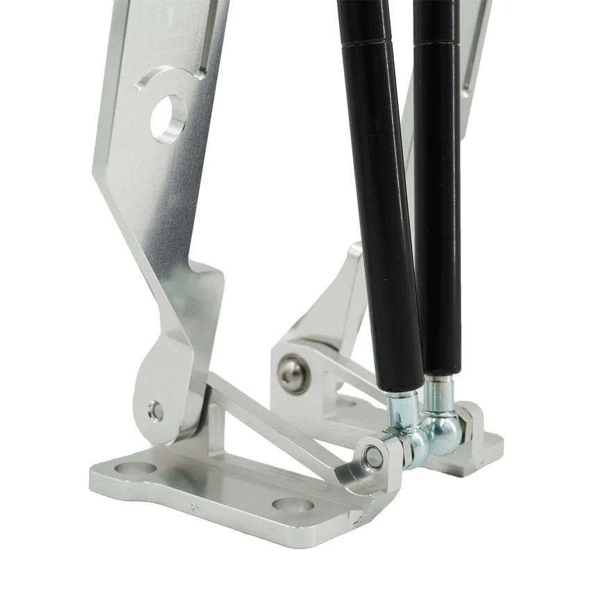 Bull Boost Performance Billet Hydraulic Gas Hood Hinges for Acura Integra DA (1990-1993)