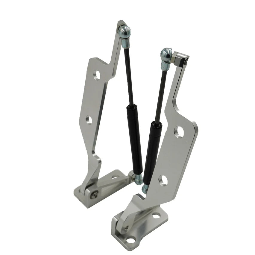 Bull Boost Performance Billet Hydraulic Gas Hood Hinges for Acura Integra DA (1990-1993)