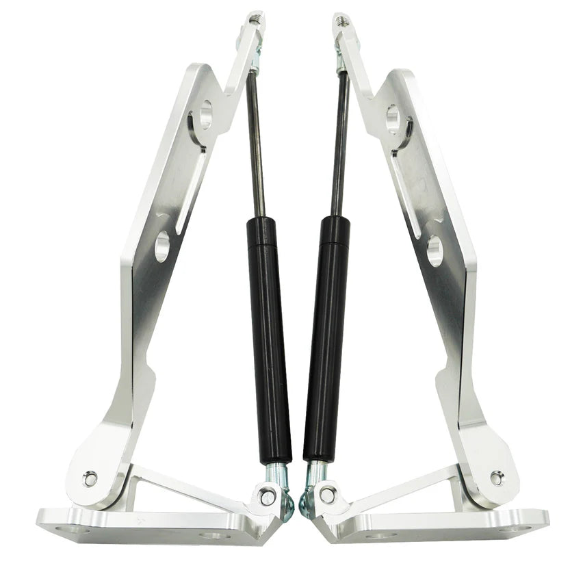 Bull Boost Performance Billet Hydraulic Gas Hood Hinges for Acura Integra DA (1990-1993)
