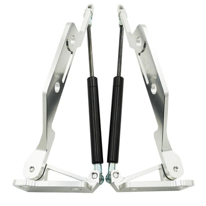 Bull Boost Performance Billet Hydraulic Gas Hood Hinges for Acura Integra DA (1990-1993)