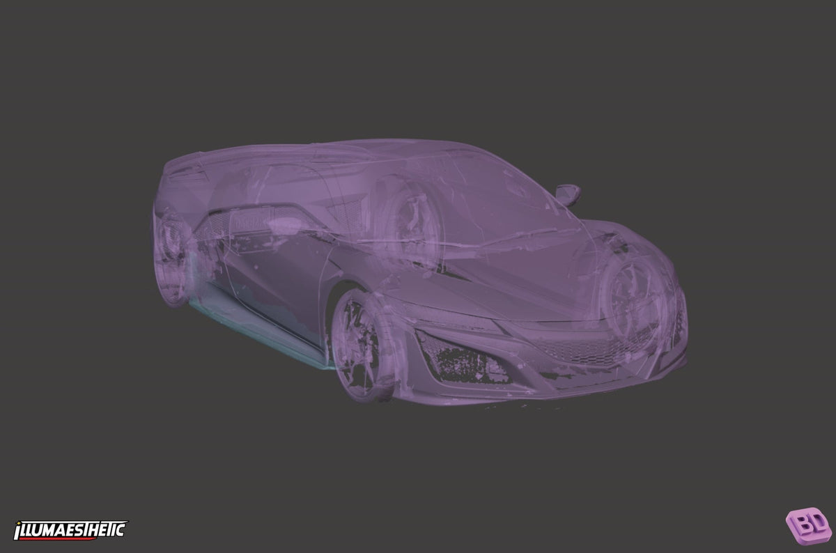Acura Honda NSX (NC1) 3D Scan (2016-2021)