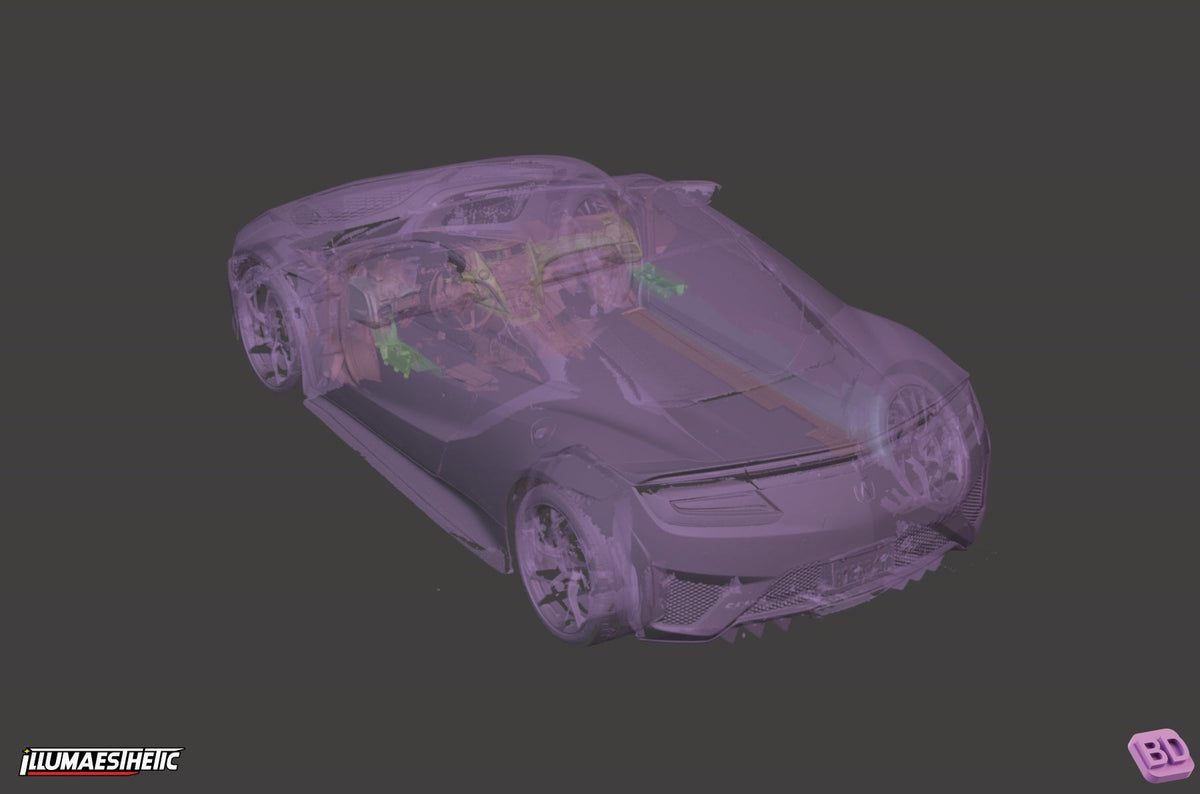 Acura Honda NSX (NC1) 3D Scan (2016-2021)