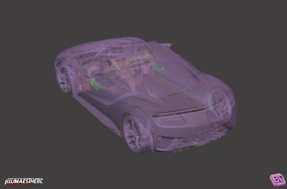 Acura Honda NSX (NC1) 3D Scan (2016-2021)