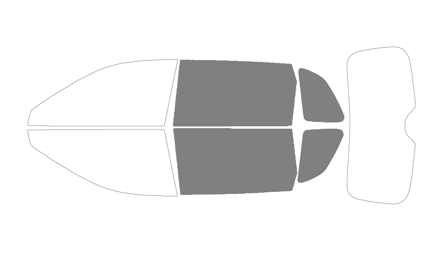 Precut Window Tint Kit for Honda CR-V (2023–2026) | UV Block & Privacy Film