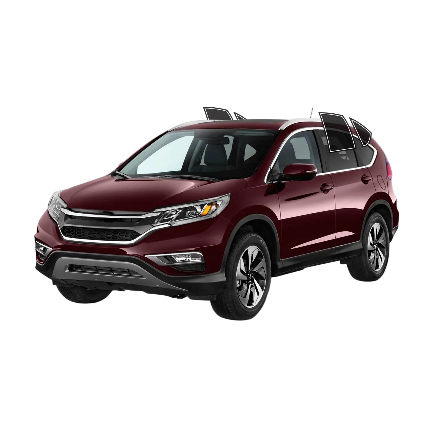 Precut Window Tint Kit for Honda CR-V (2012–2016) | UV Block & Privacy Film