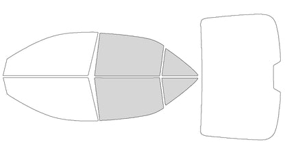 Precut Window Tint Kit for Toyota Corolla (2009–2013) | UV-IR Block & Privacy Film