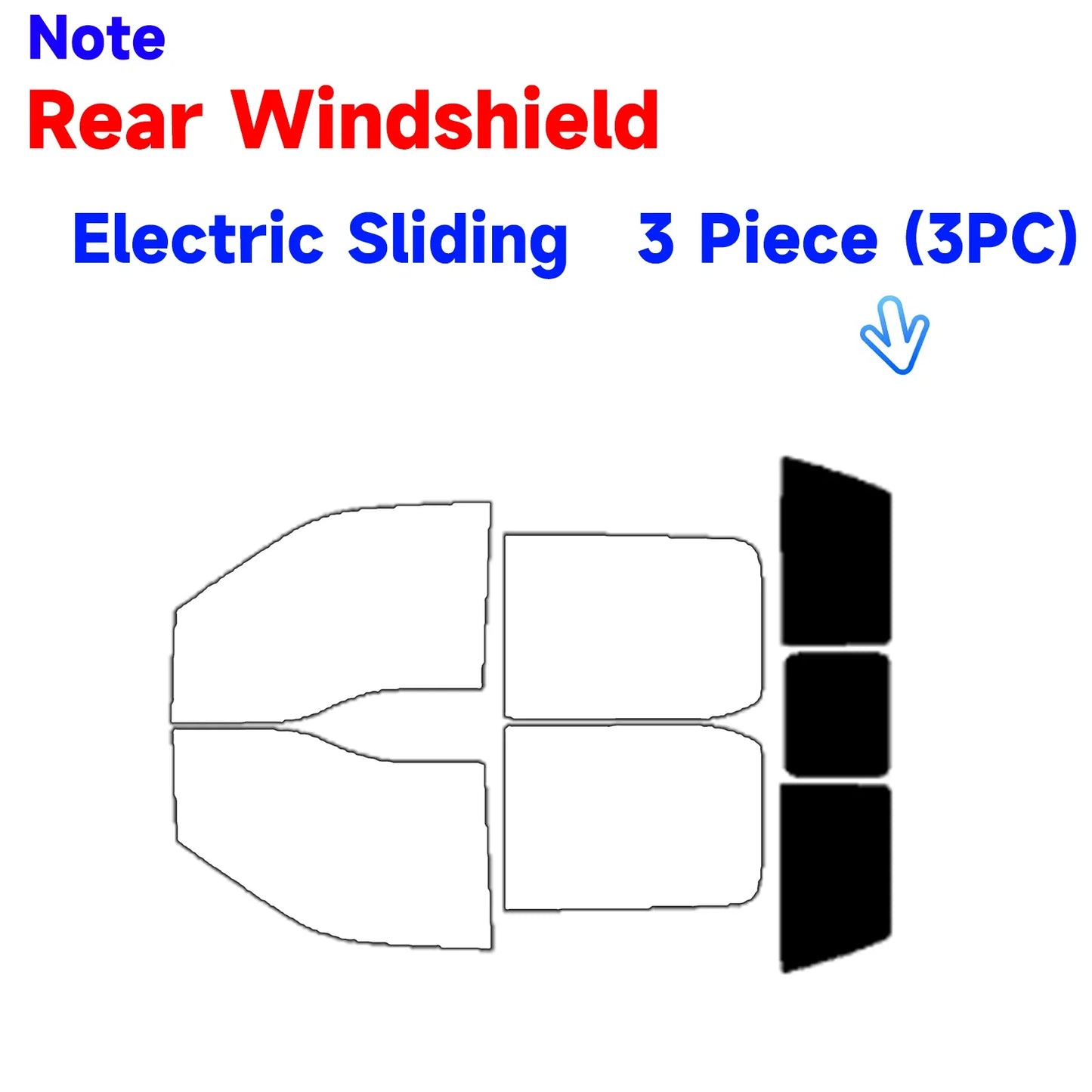 Precut Window Tint Kit for Ford F-150 Crew Cab (2015–2020) | UV Block & Privacy Film