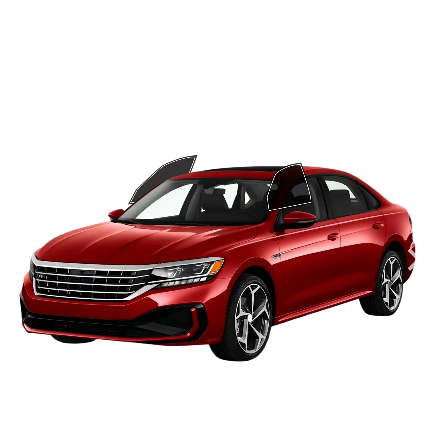 Precut Window Tint Kit for VW Passat Sedan (2012–2019) | UV Block & Privacy Film