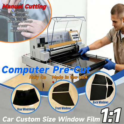 Precut Window Tint Kit for VW Jetta Sedan (2019–2024) | UV Block & Privacy Film